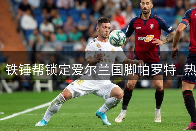 铁锤帮锁定爱尔兰国脚帕罗特 热刺将获500万镑分成